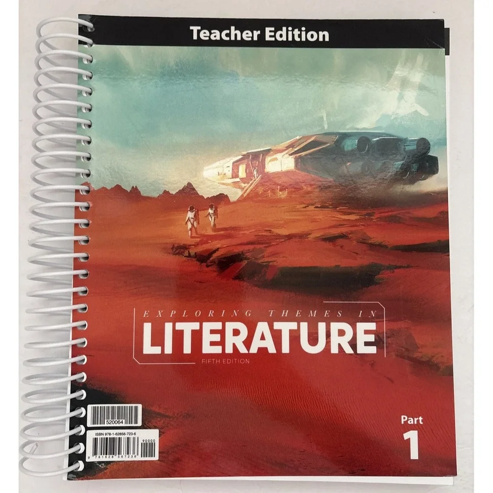 BJU Exploring Themes in Literature Student Text and Teacher's Edition Grade 7